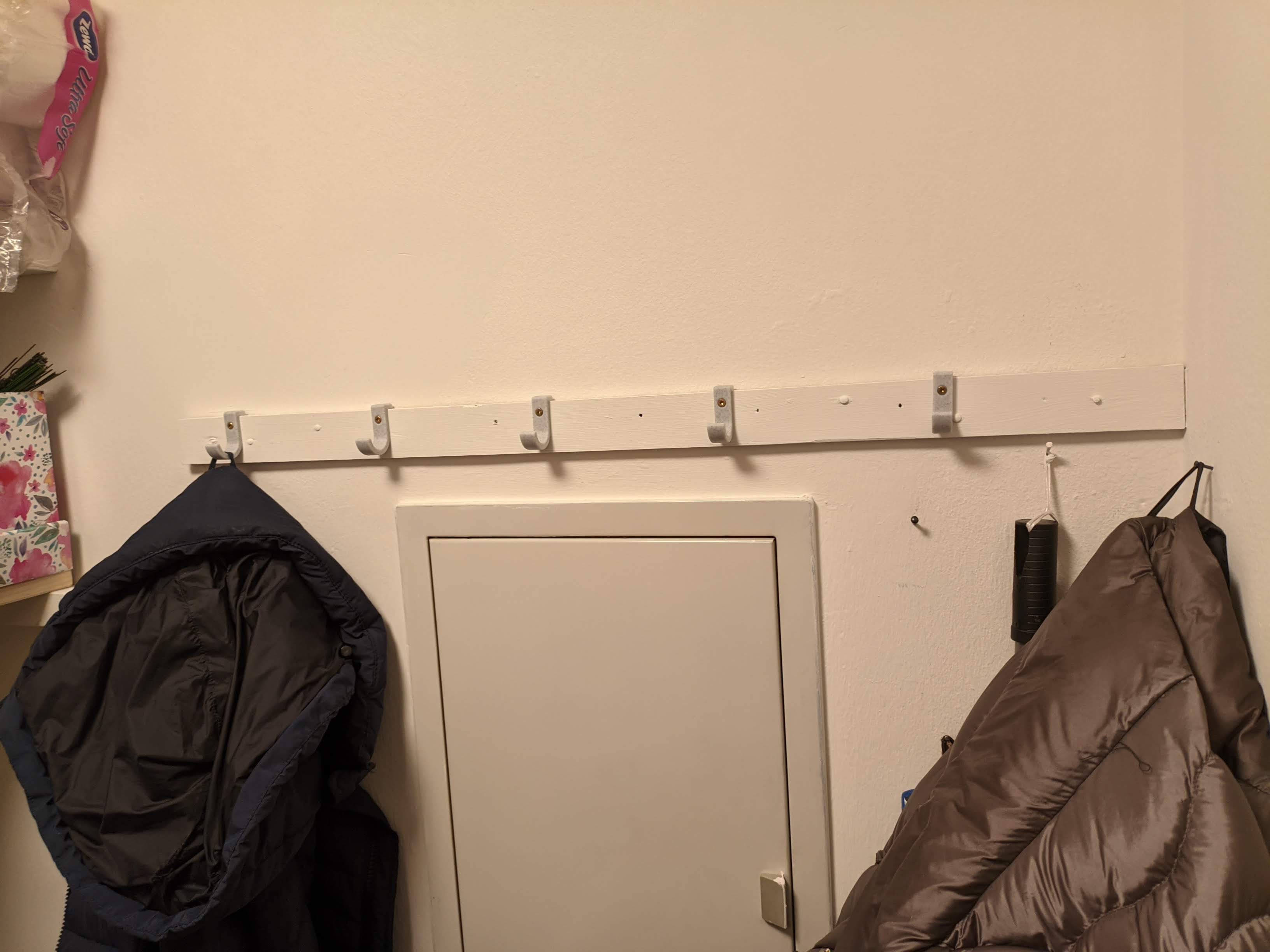 Simple Wardrope Hooks