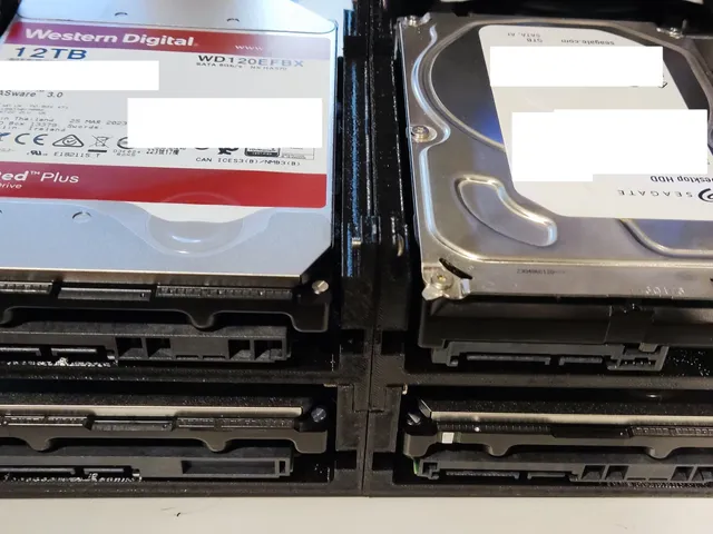 4x 3.5" HDD holder for Inter-Tech IM-1 / Sama IM01