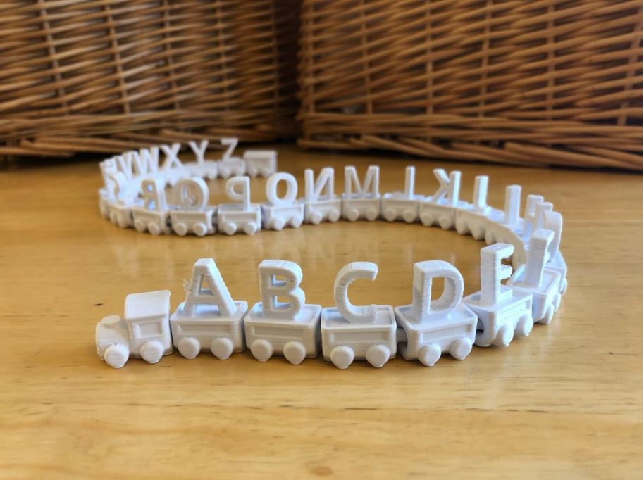 Customizable Alphabet Train