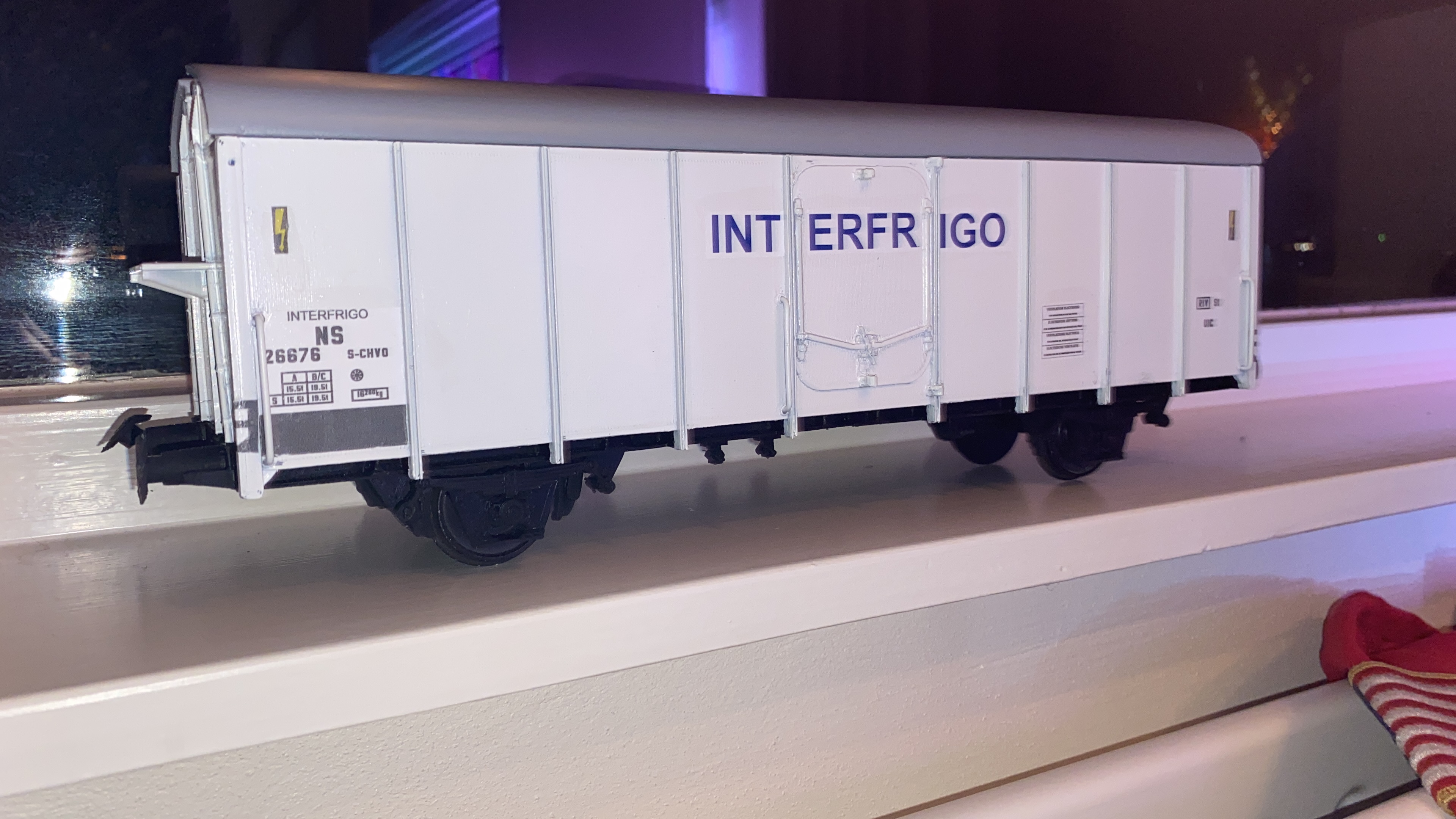 ROCO HO 44319A (2) wagon frigorifique INTERFRIGO SNCF EUR 25,00