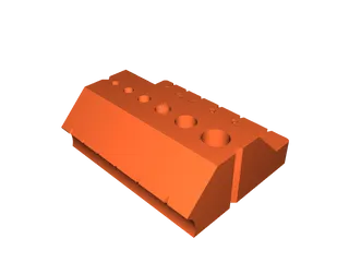 Bookmark - Lego compatible by Martin Th., Download free STL model