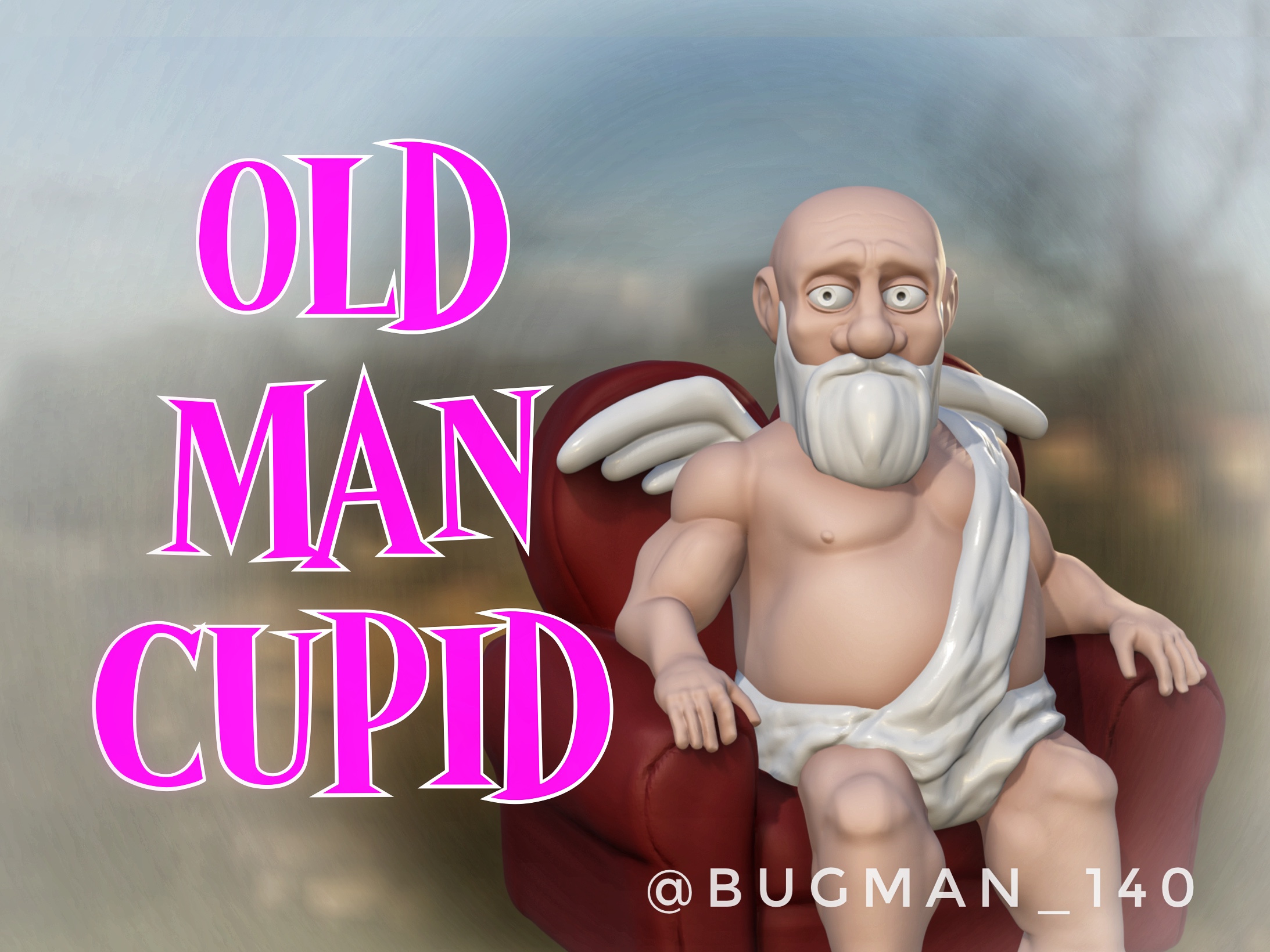 Old Man Cupid by Bugman_140 | Download free STL model | Printables.com