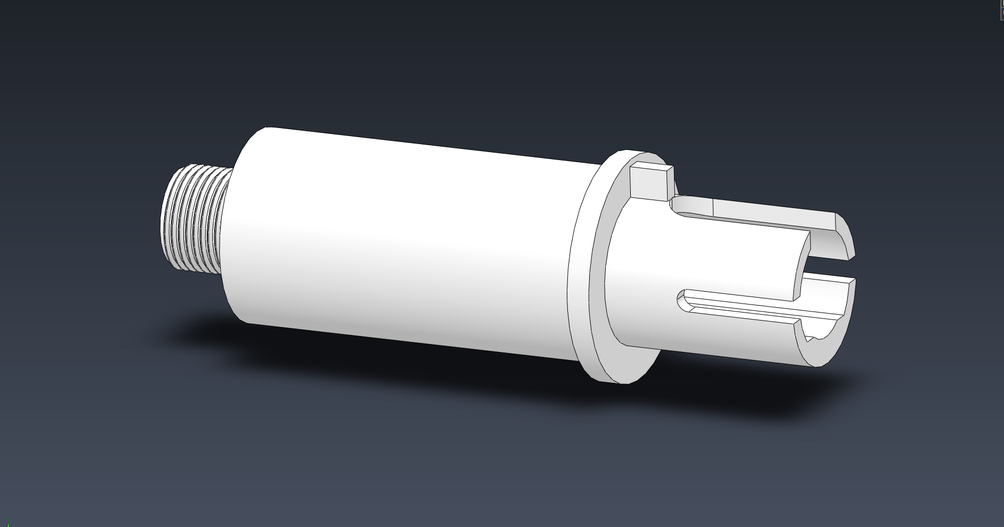 Airsoft outer barrel by mladendeni Download free STL model