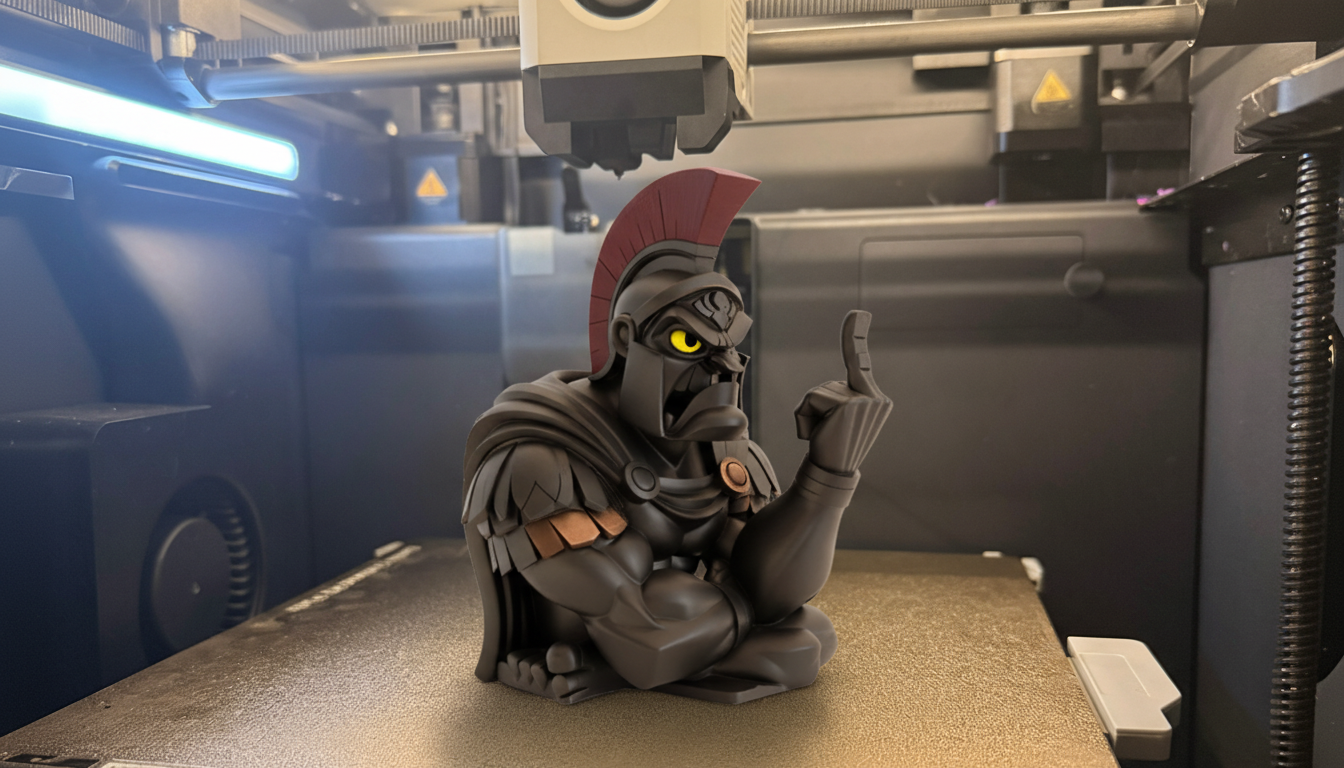 Middle Finger Gladiator