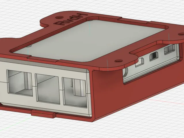 Halterung Raspberry Pi 4 für Miuzei Gehäuse