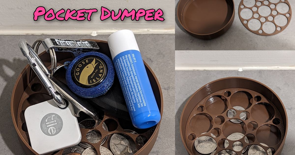 Catch-All Pocket Dumper (replaceable filters) por takarocks | Descargar ...