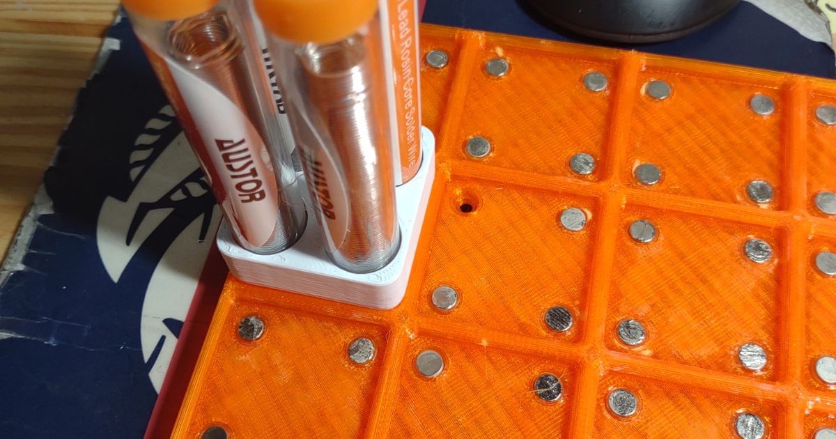 Gridfinity Solder holder by Gunner A Download free STL model