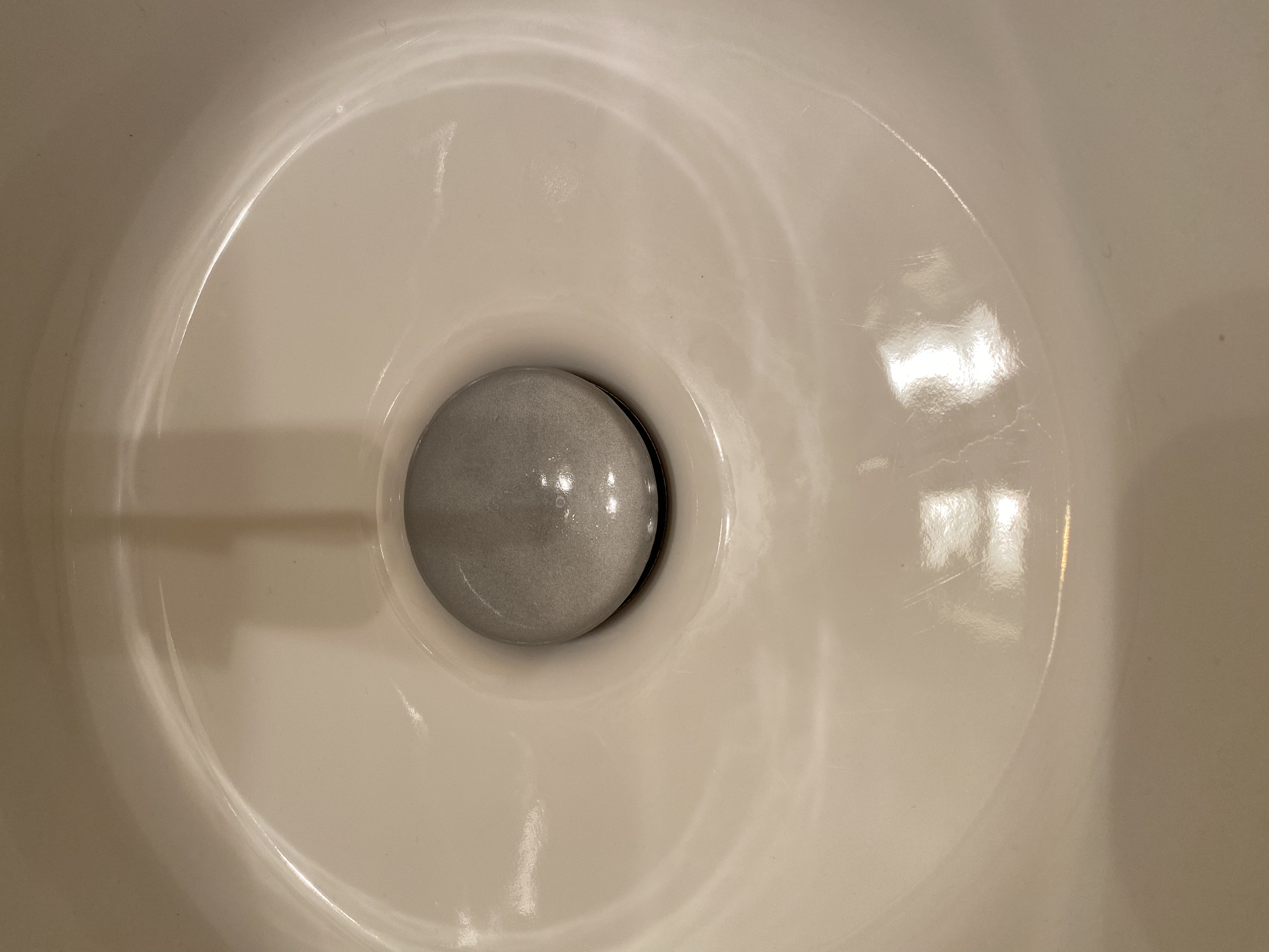 Ventilabdekung Waschbecken