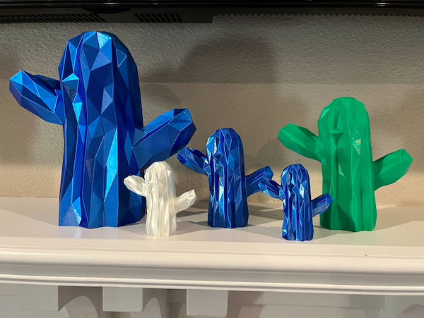 Low Poly Cactus by johnbiehler