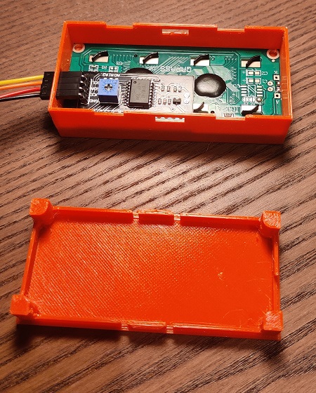 Protective box for Arduino LCD with I2C by Jonas | Download free STL ...