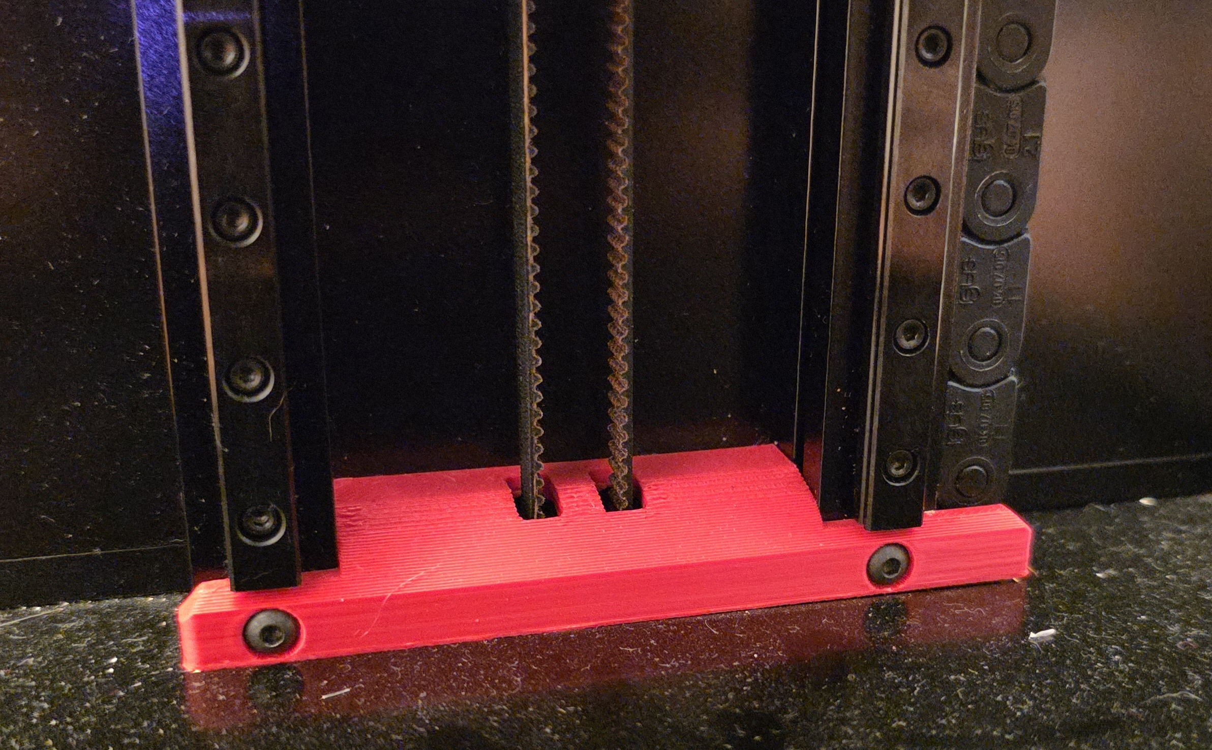 Hex-Zero Lower guard to protect the area around the belt