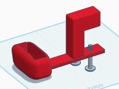 Headphones and airpods desk holder