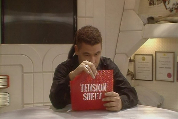 Tension sheet - Red Dwarf - antistress sheet