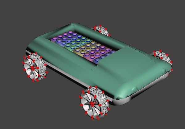 first try car with lego adaption
