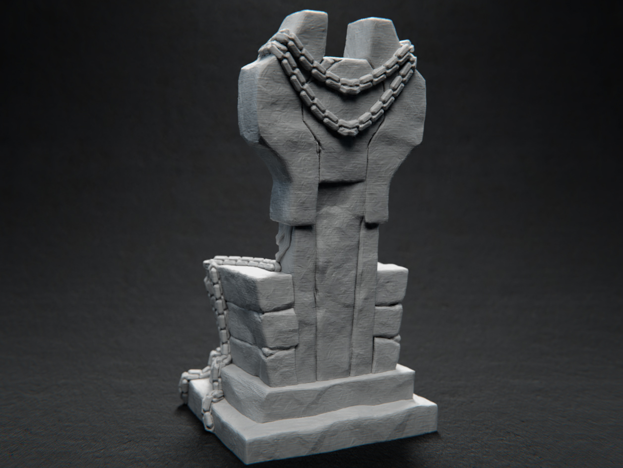Miniatura 2 do modelo 3D Fantasy Throne