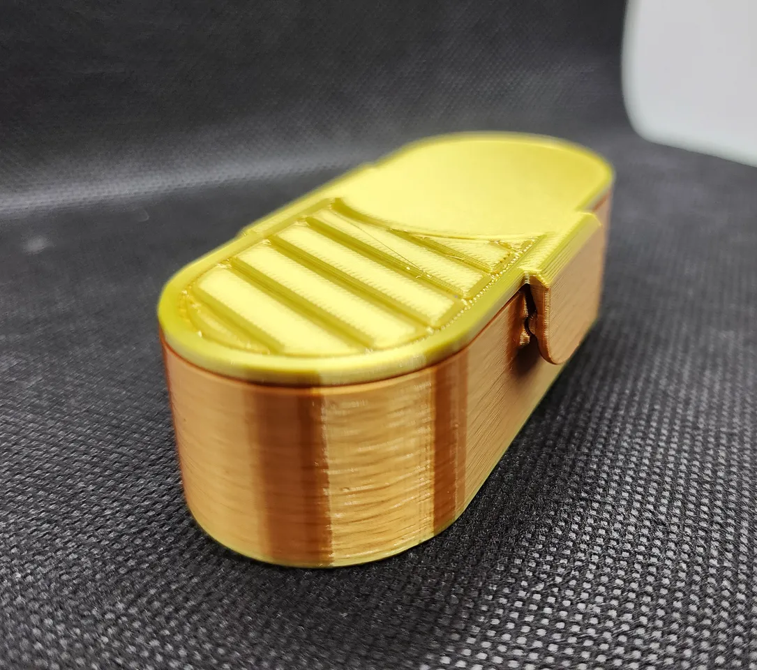 Mini Snap Pill Box - Print in place by Triple G Workshop, Download free  STL model