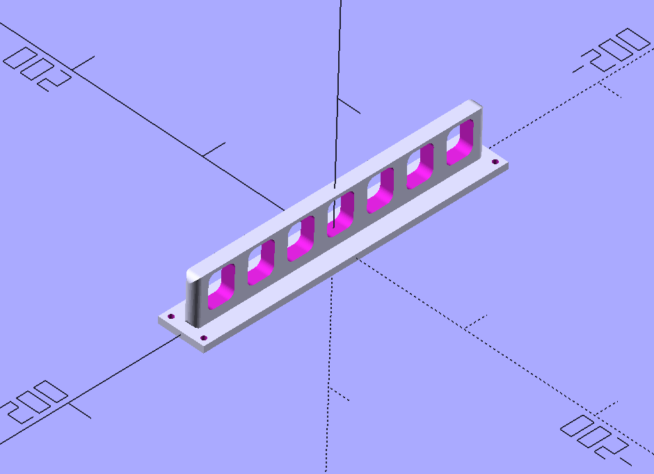 Customizable Pliers Rack by Chris | Download free STL model ...