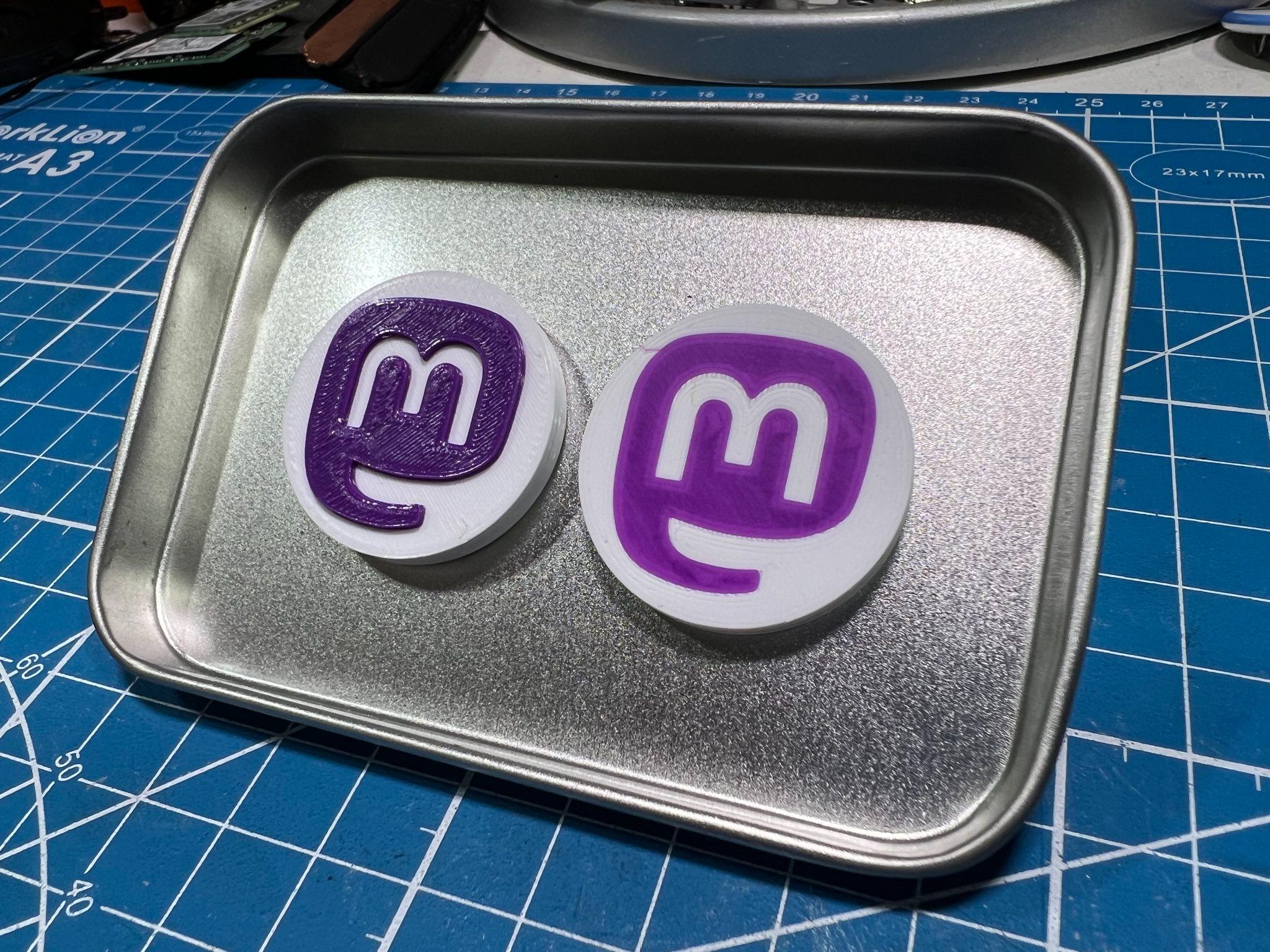 Mastodon Logo Magnets