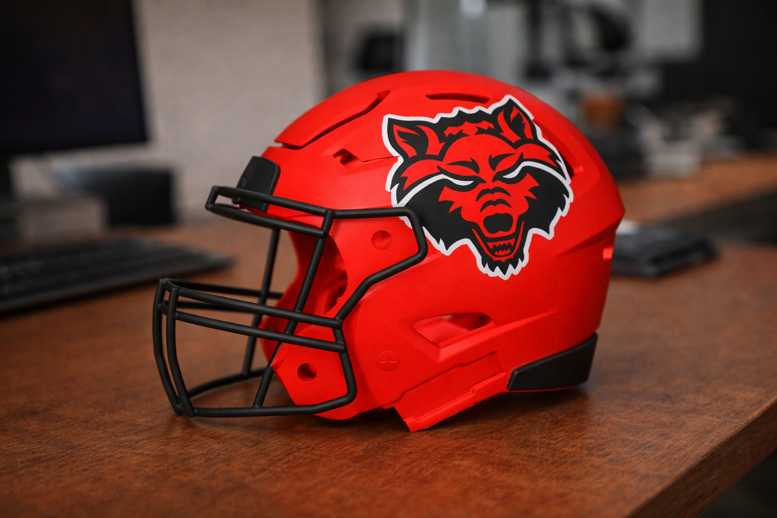 Arkansas State Red Wolves Football Helmet