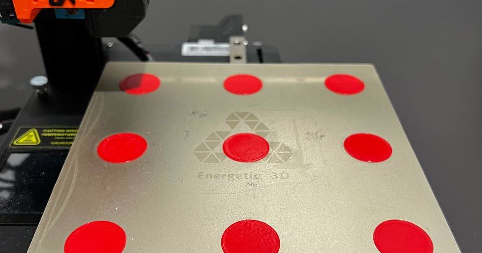 KP3S Bed Leveling test by LMaker Download free STL model