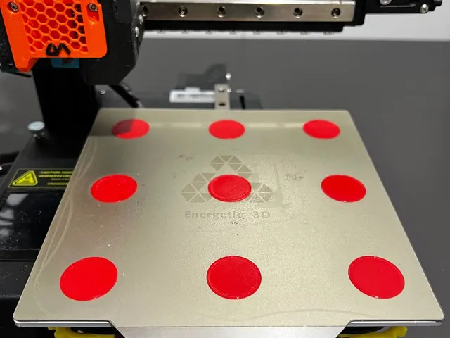 KP3S - Bed Leveling test
