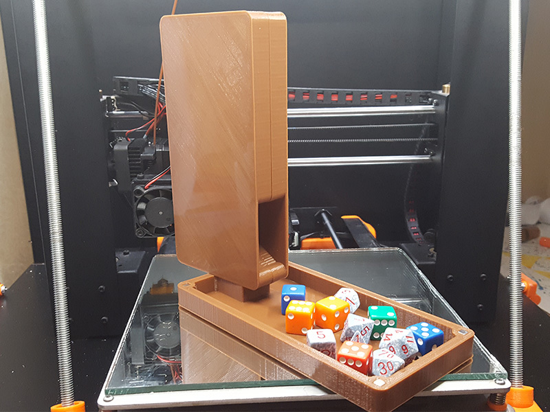 Portable, Compact Dice Tower/Case (magnetic)