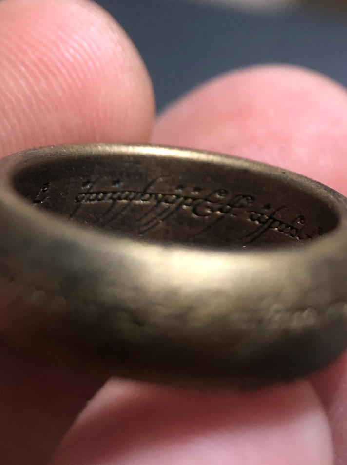 Miniatura 2 do modelo 3D LOTR The Ring
