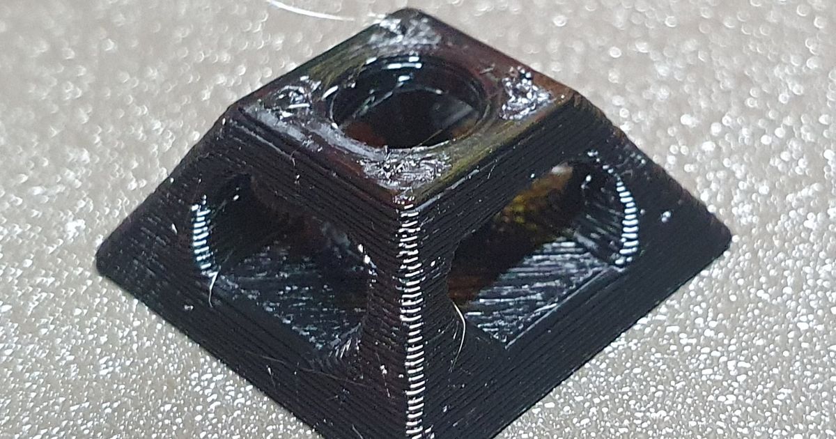 Zip Tie Anchor (fix with screw) by Fedi Download free STL model