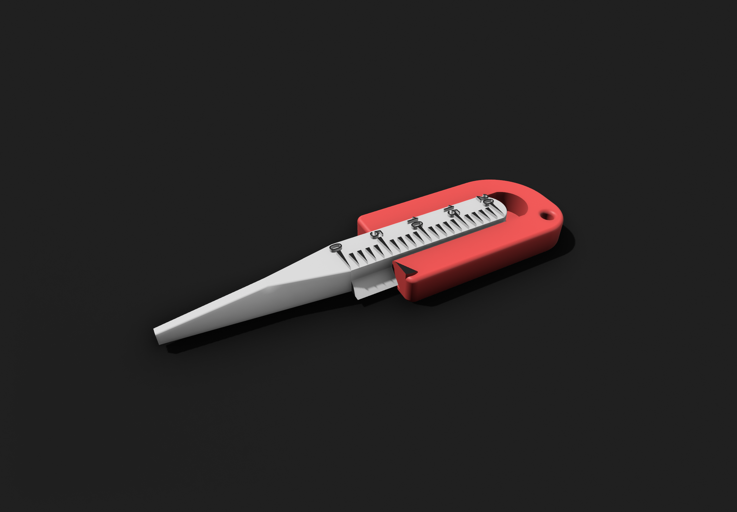 Tire Tread Depth Gauge por PhiRequiem | Descargar modelo STL gratuito ...
