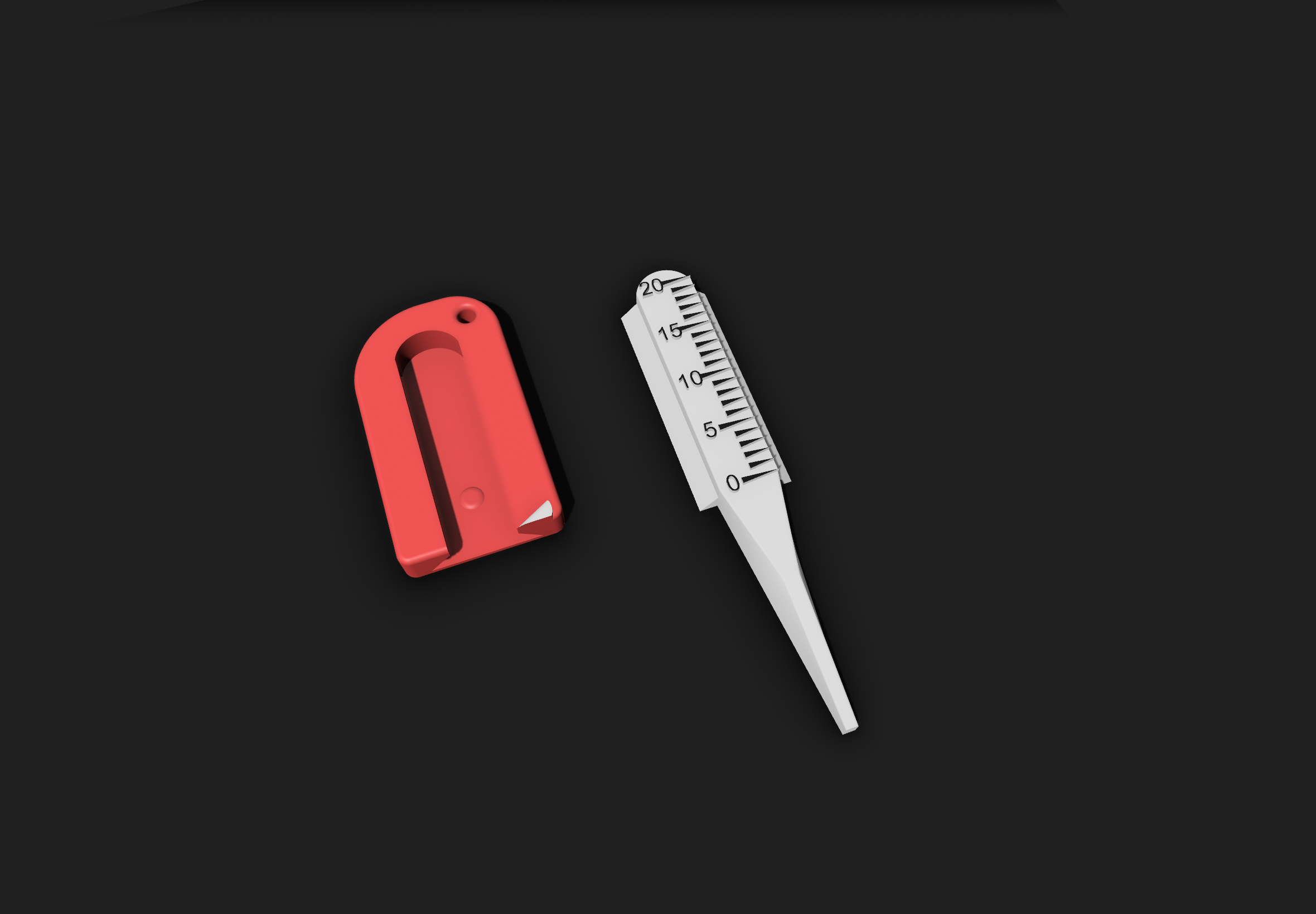 Tire Tread Depth Gauge por PhiRequiem | Descargar modelo STL gratuito ...