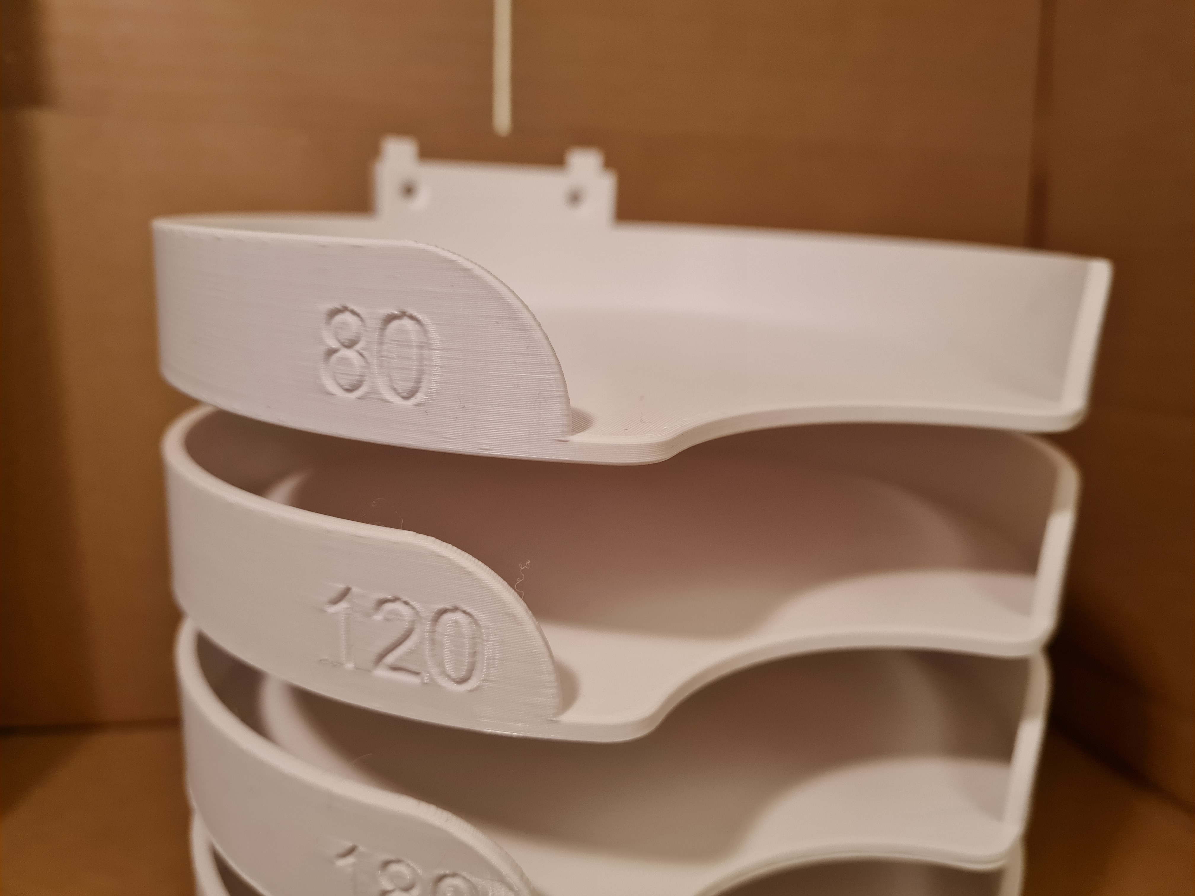 DisKeeper - Modular sanding disk paper storage 125 and 150 mm for wall ...