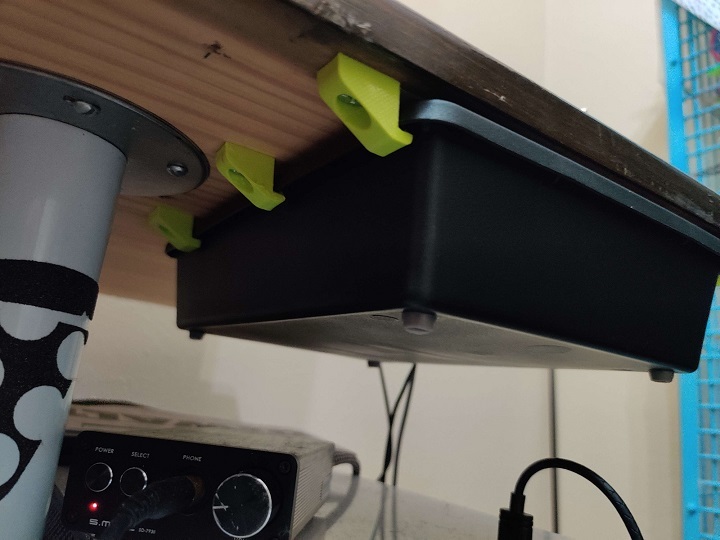Under Desk Tray Hanger