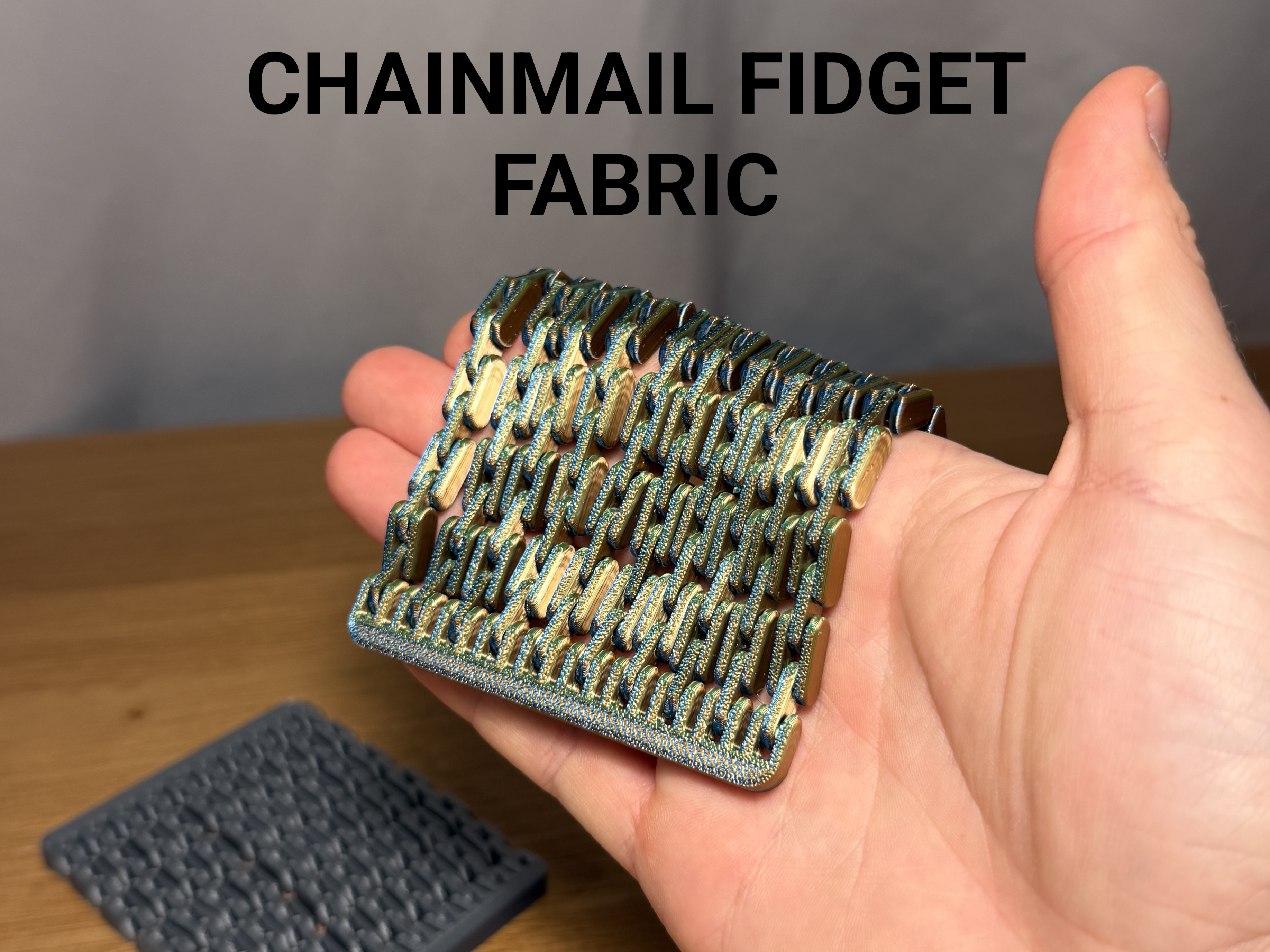 Chainmail Fidget Fabric