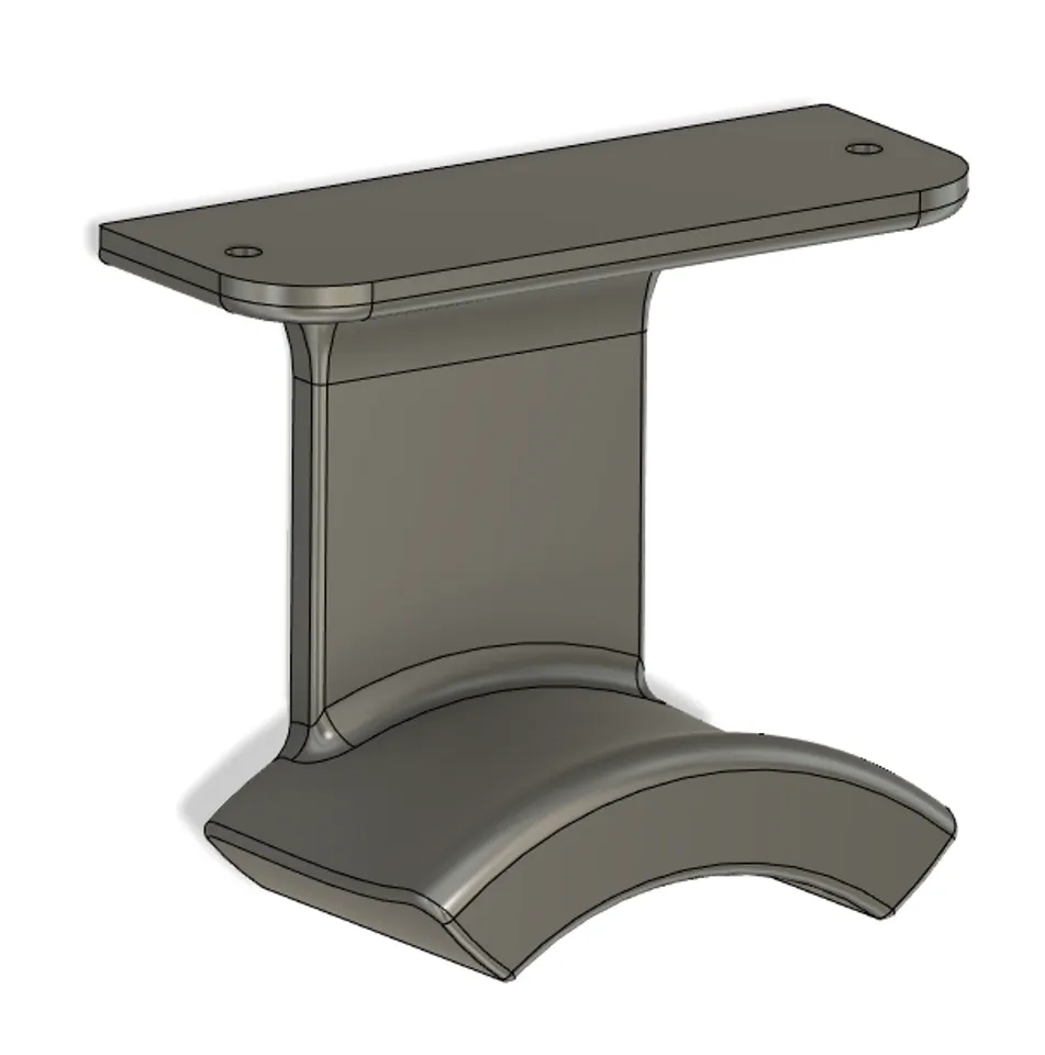 Under Desk Headphone Stand Desk Clamp Hanging Headphone Holder