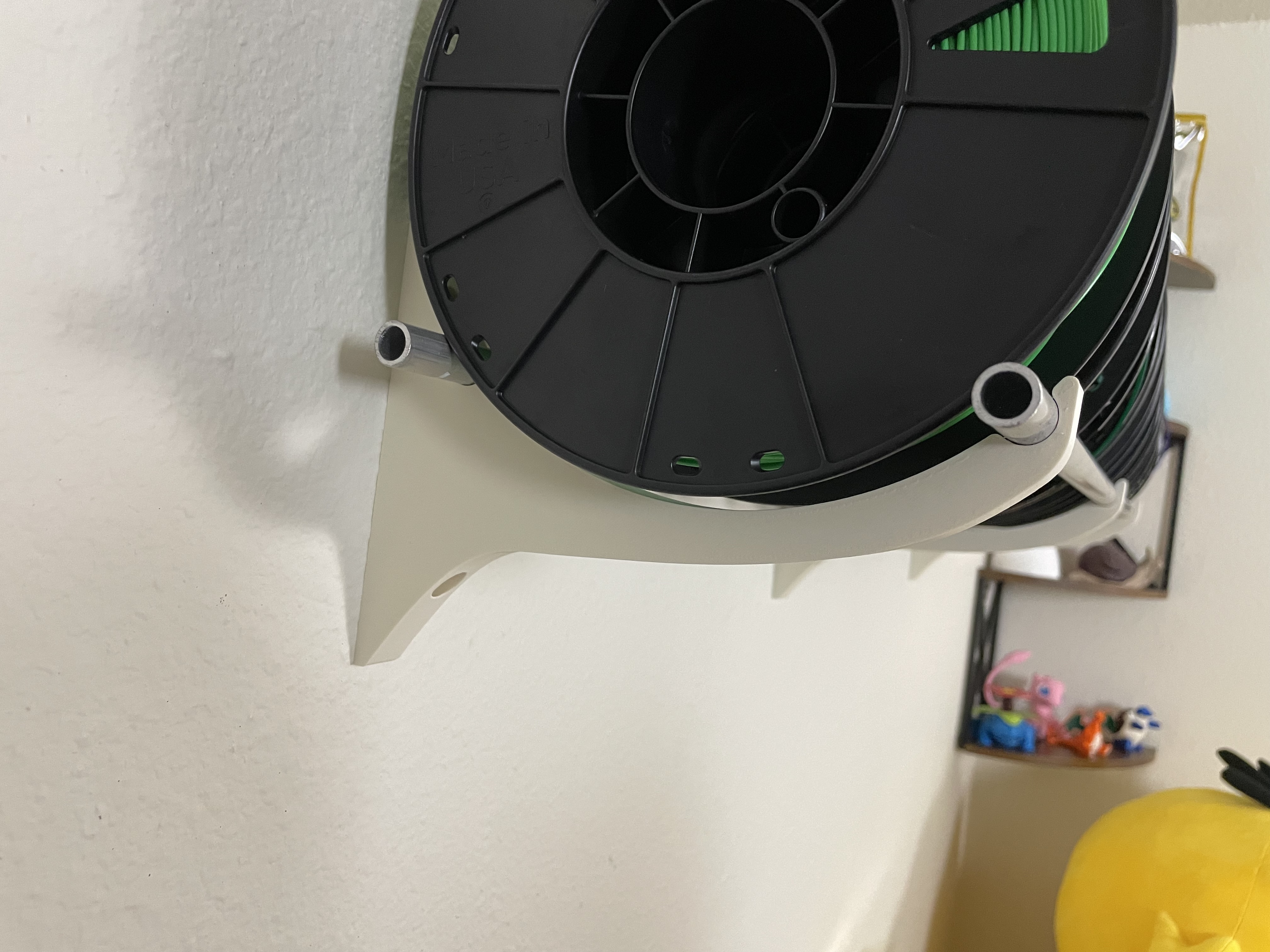 Filament Spool Shelf Bracket