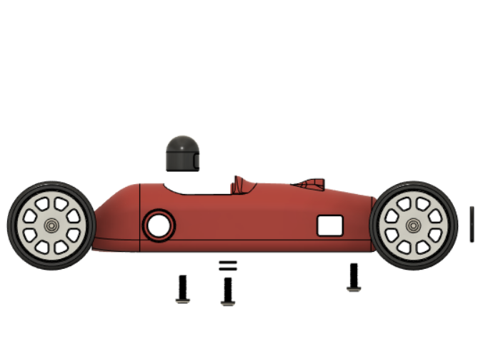 Rubber Band Classic F1 Car by 3DimensionsYT | Download free STL model ...