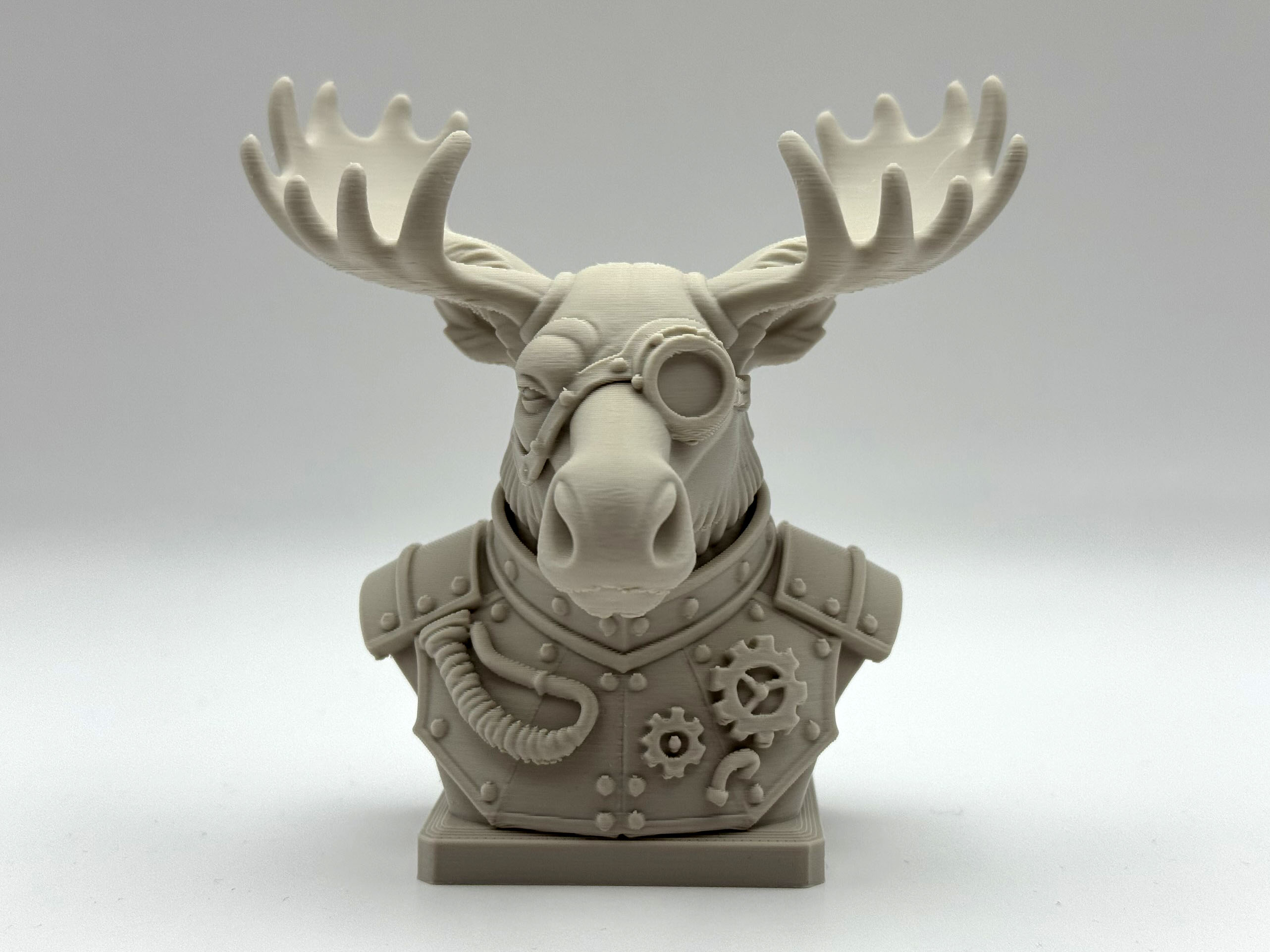 Steampunk Moose Bust