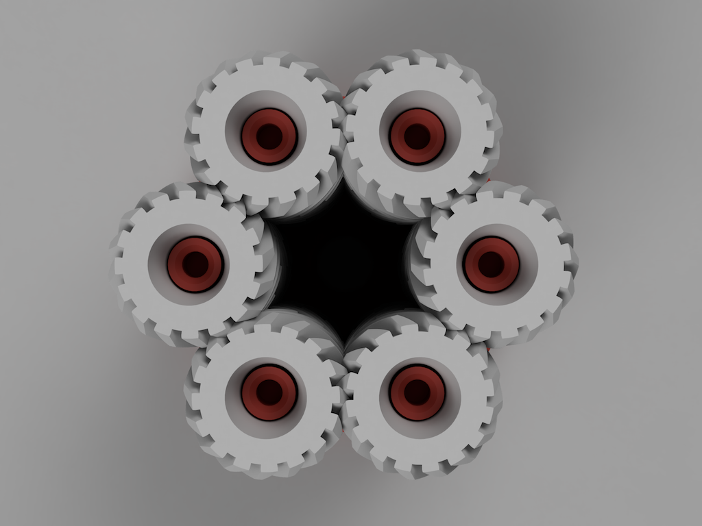 Gear Fidget Toy 03 The Hexagon by Whity Download free STL model