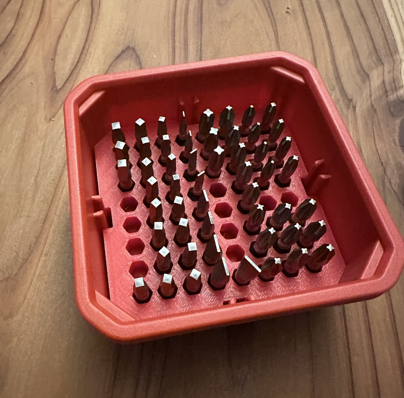 Milwaukee Packout Slim Low-Profile Compact Organizer Magnetic Bit Holders