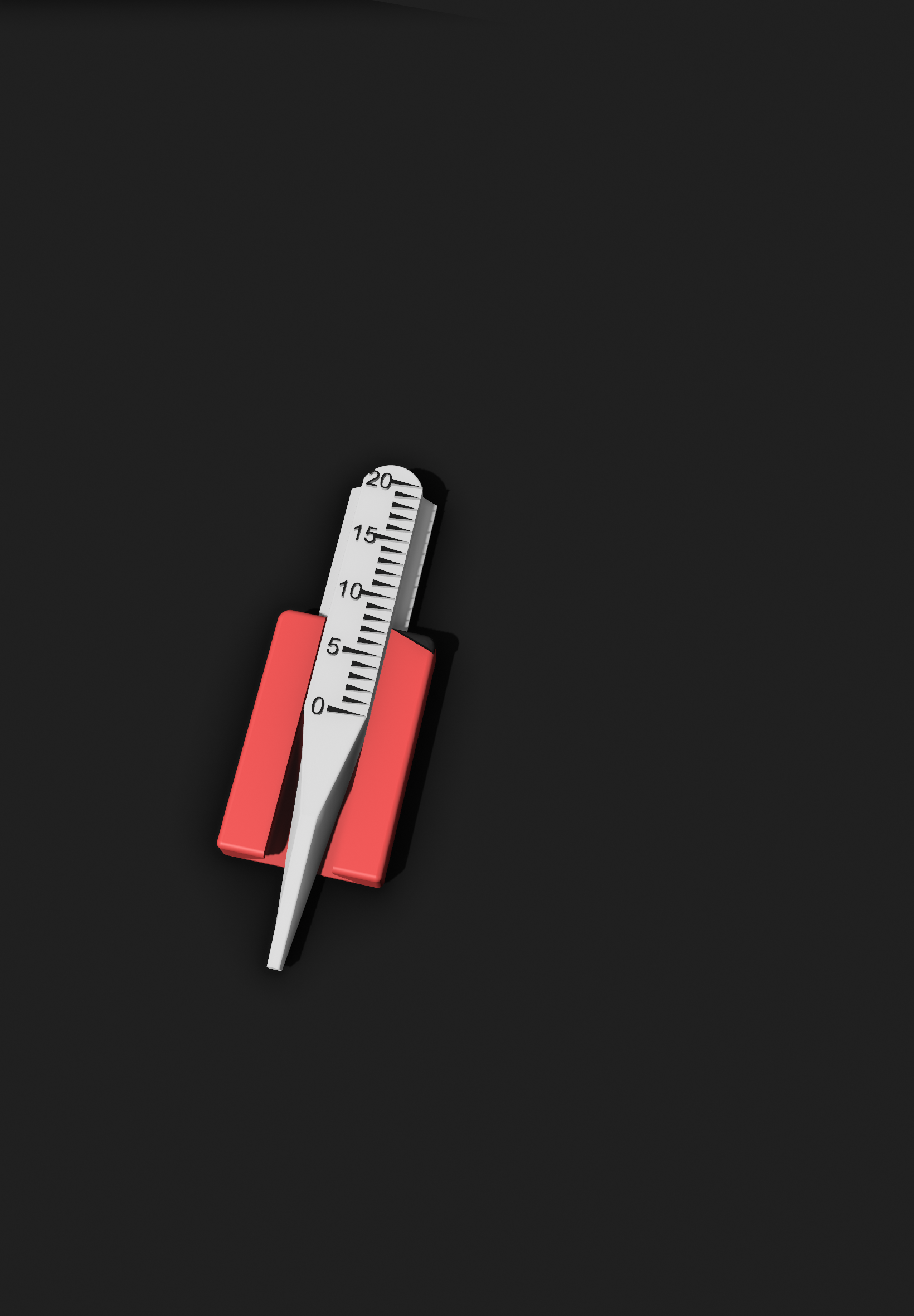 Tire Tread Depth Gauge (you need high resolution, it's better with resine)