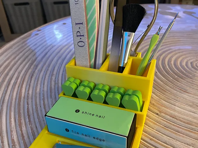 Basic Manicure Nail Set Organizer