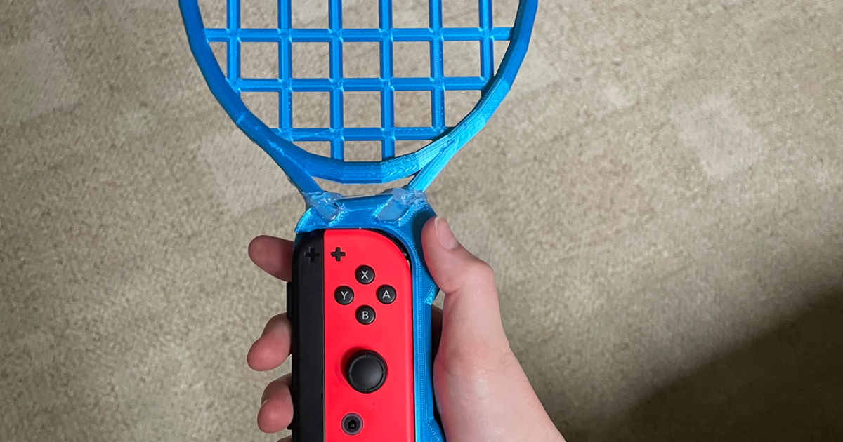 Nintendo Switch Tennis Racket Attachment (Save 20) by Zach Krivis
