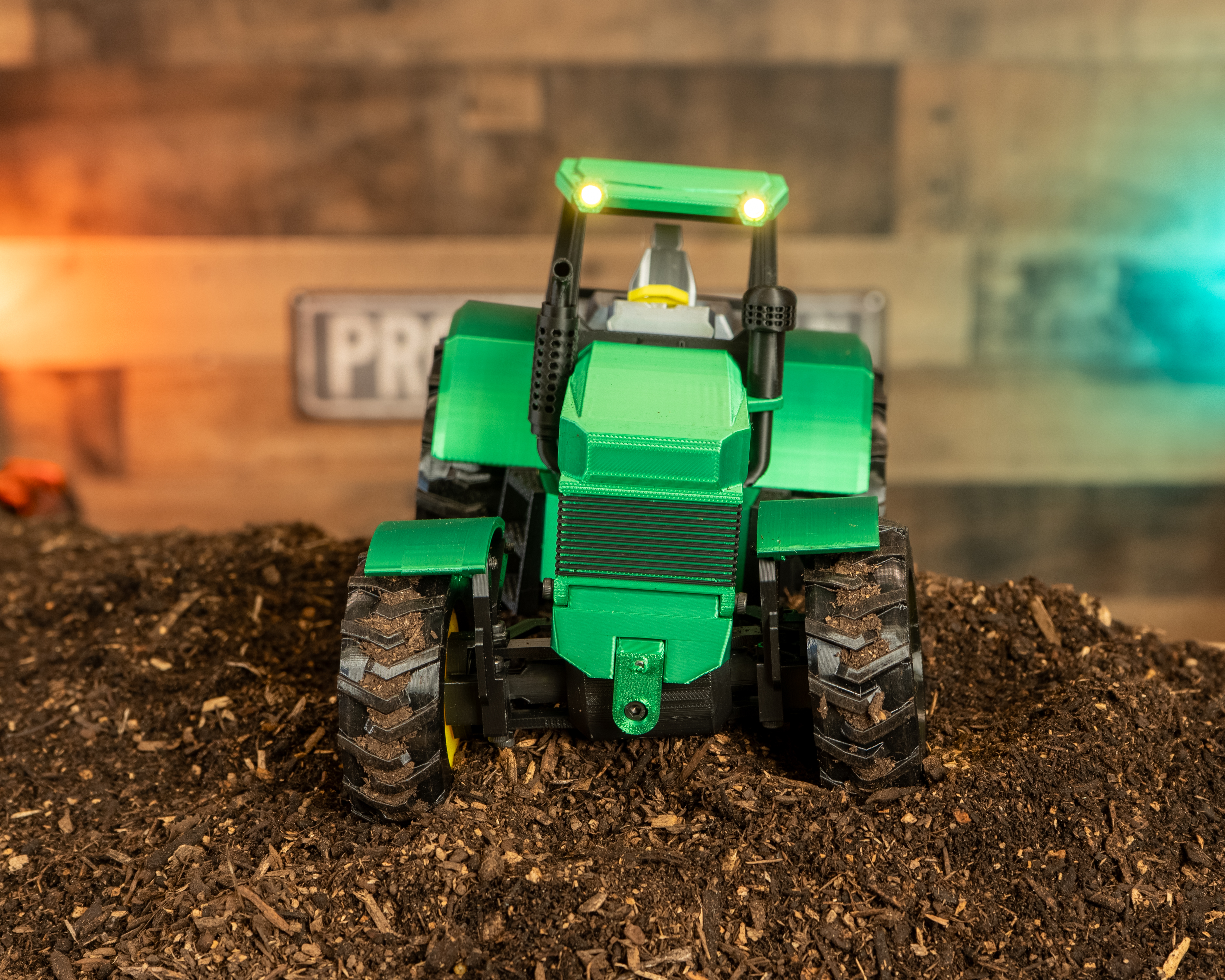 Miniatura 3 do modelo 3D RC Tractor