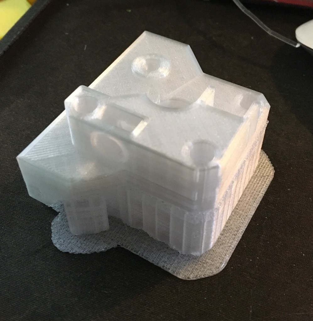 Fabrikator mini v2 extruder for flexible filaments by SuperNES