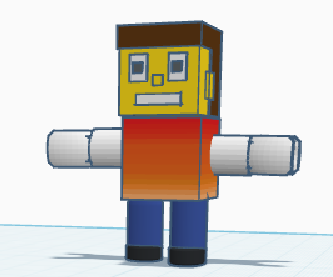 cool blocky guy