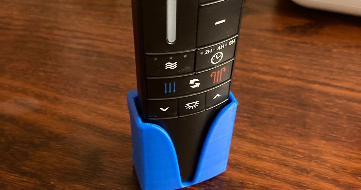 Ceiling Fan Remote Holster Model UC7225T by nleskiw Download free STL