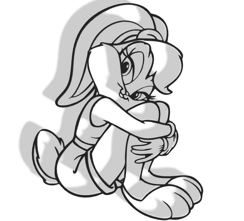Lola Bunny Looney Tunes Decor