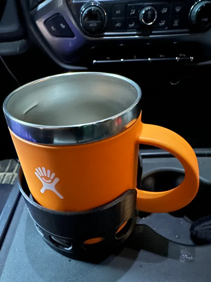 Hydro Flask Cup Holder Adapter by Rex, Download free STL model
