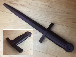 STL file Yoru Dracule Mihawk Sword 3d print model 🗡️・3D print