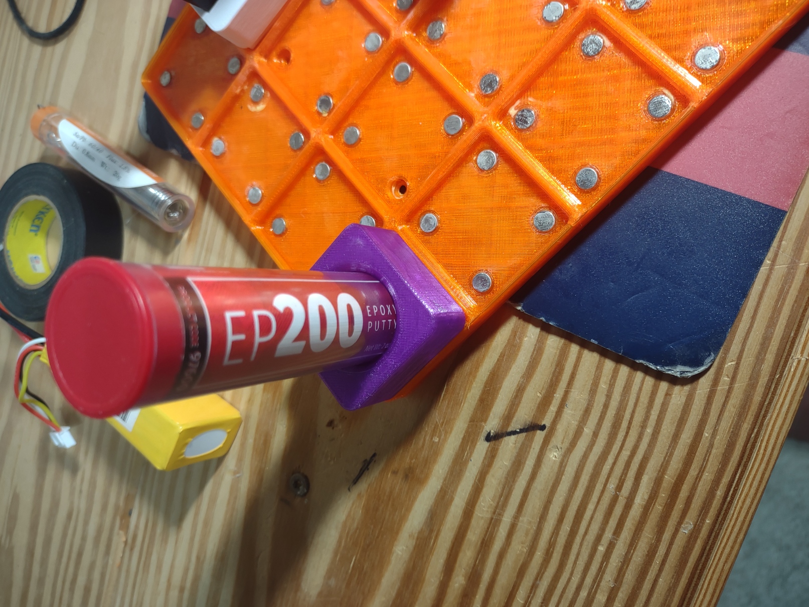 Gridfinity epoxy putty holder by Gunner A Download free STL model